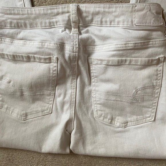 White Super Stretch Jeans - Picture 3 of 4